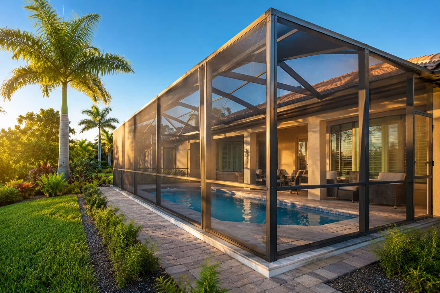 super gutter florida pool cage installation orlando central florida